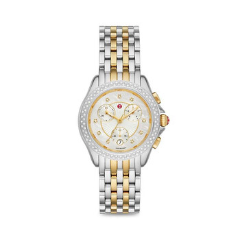 Belmore Chronograph Quartz Diamond Silver Dial Watch MWW29B000024