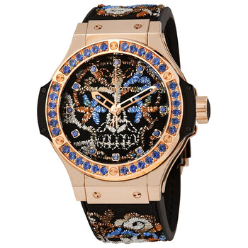 Big Bang Broderie Sugar Skull Gold Automatic Limited Edition Watch 343.PS.6599.NR.1201