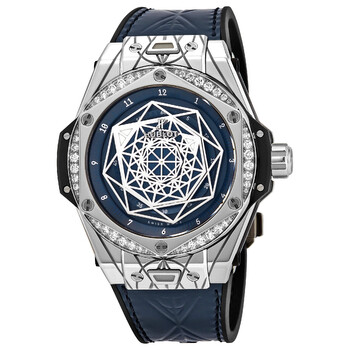 Big Bang Sang Bleu Diamond Blue Dial Watch 465.SS.7179.VR.1204.MXM19