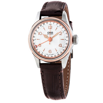 Big Crown Silver Dial Brown Leather Automatic Watch 59476954361LS