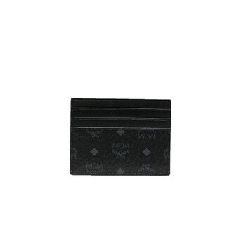Black Card Case in Visetos Original