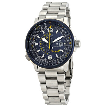 Blue Angels Promaster Nighthawk EcoDrive Blue Dial Watch BJ700656L