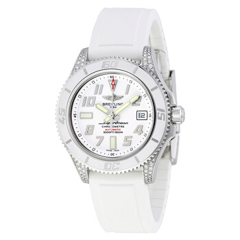 Brietling Superocean 42 Diamond Automatic Watch A17364ARA763WHPD