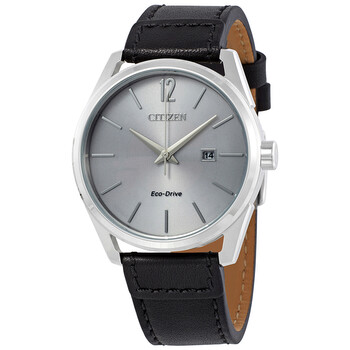 CTO Silver Dial Leather Watch BM741001A