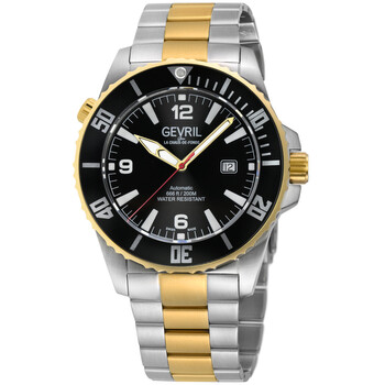 Canal Street Automatic Black Dial Watch 46602B