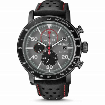 Chronograph EcoDrive Grey Dial Watch CA064515H