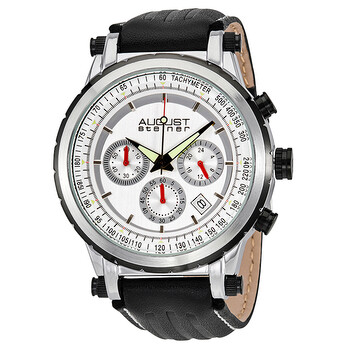 Chronograph Silver Dial Watch AS8085SS