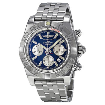 Chronomat 44 Automatic Chronograph Blue Dial Stainless Steel Watch AB011011C788SS