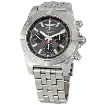 Chronomat Grey Dial Watch AB011011F546SS