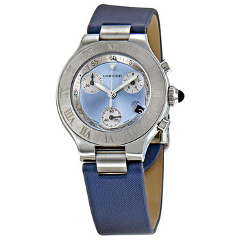Chronoscaph Silvered Blue Sunburst Dial Chronograph Watch W1020013