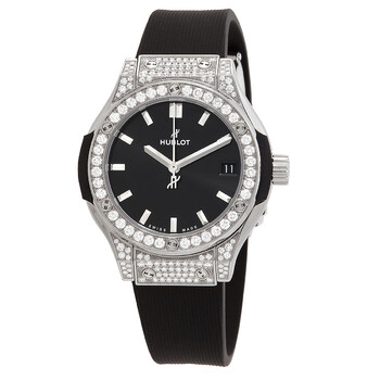 Classic Fusion Quartz Diamond Black Dial Watch 581.NX.1470.RX.1704