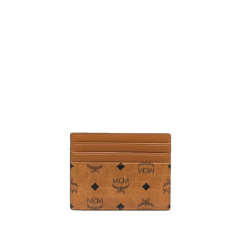Cognac Card Case in Visetos Original