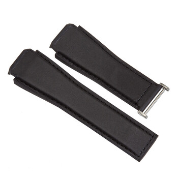 Connected 45 Leather and Rubber Watch Band 1FT6079V