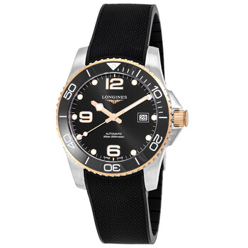 Conquest Automatic Black Dial Watch L3.781.3.56.9