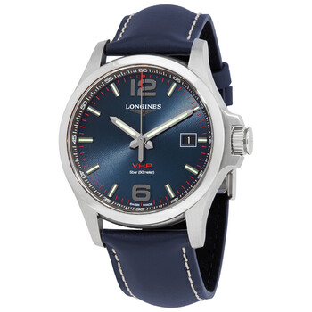 Conquest Quartz Blue Dial Watch L3.726.4.96.0