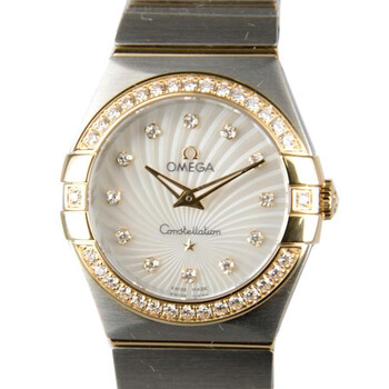 Constellation Automatic Chronometer Diamond Watch 123.25.27.60.55.004