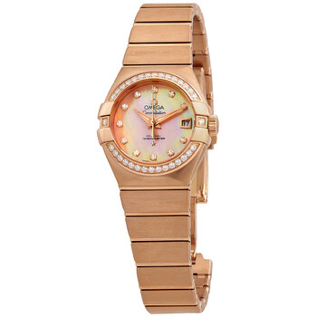 Constellation Automatic Chronometer Diamond Watch 123.55.27.20.57.001