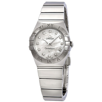 Constellation Mother of Pearl Dial Watch 123.10.24.60.55.002