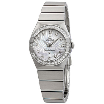 Constellation Mother of Pearl Diamond Dial Watch 123.15.24.60.55.002