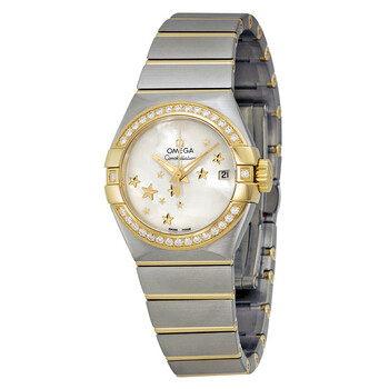 Constellation Mother of Pearl Stainless Steel and Yellow Gold Watch