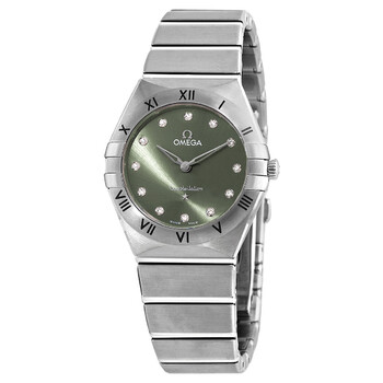 Constellation Quartz Diamond Green Dial Watch 131.10.28.60.60.001