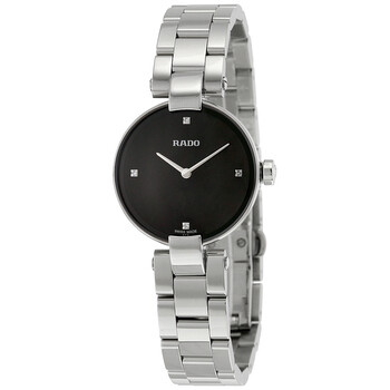 Coupole Jubilee Black Dial Stainless Steel Watch R22854703