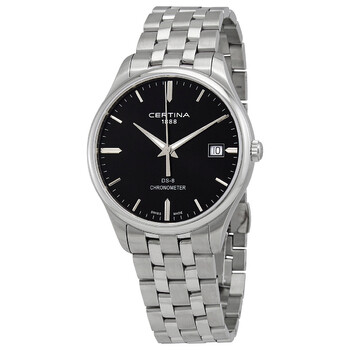 DS8 Chronometer Quartz Black Dial Watch C0334511105100