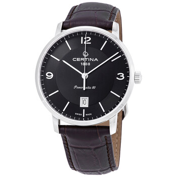 DS Caimano Powermatic 80 Black Dial Watch C035.407.16.057.00