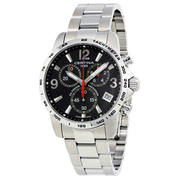 DS Podium Chronograph Black Dial Watch C034.417.11.057.00