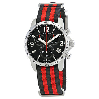 DS Podium Chronograph Black Dial Watch C034.417.18.057.00