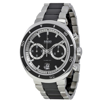 DStar Automatic Chronograph Black Dial Stainless Steel with Black Ceramic Watch R15965152