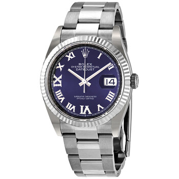 Datejust 36 Aubergine Sunburst Automatic Watch