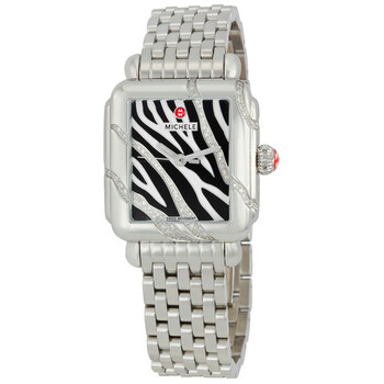 Deco Safari Zebra Diamond Watch MWW06T000001