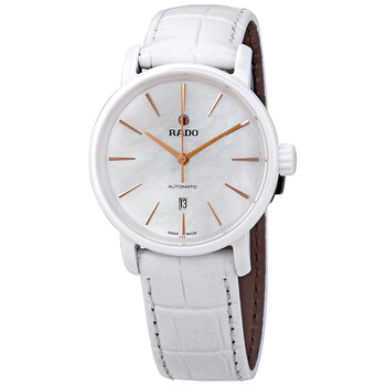 DiaMaster Automatic White Mother of Pearl Dial Watch R14044925