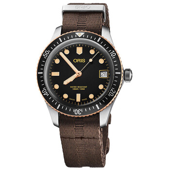 Divers Automatic Black Dial Watch 01 733 7747 435407 5 17