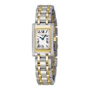 Dolce Vita Silver Dial Diamond Two Tone Watch L5.158.5.78.7