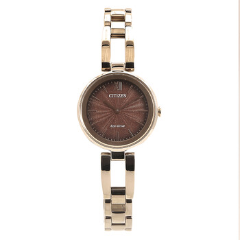 EcoDrive Brown Dial Watch EM080983X