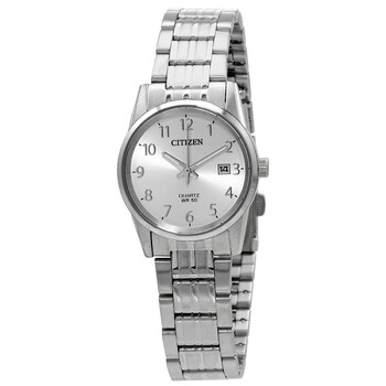 Elegance Quartz Silver Dial Watch EU600057B
