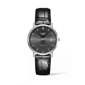 Elegant Grey Dial Watch L4.810.4.72.2