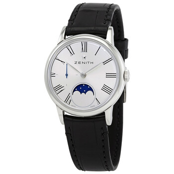 Elite Lady Automatic Moonphase Silver Dial Watch 03.2330.69202.C714