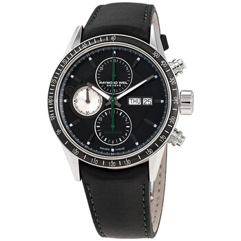 Freelancer Chronograph Automatic Black Dial Watch 7731SC120321