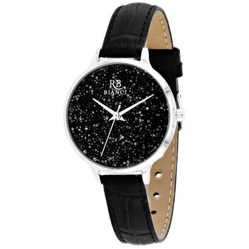 Gemma Quartz Black Dial Watch RB0243