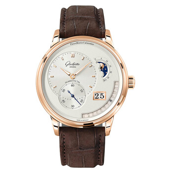 Glashutte PanoMaticCalendar Automatic Silver Dial Watch