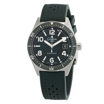 Glashutte SeaQ Automatic Green Dial Watch