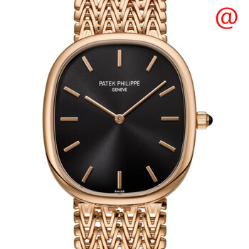 Golden Ellipse Automatic Black Dial Watch 57381R001