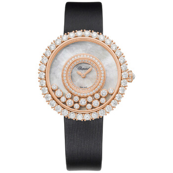 Happy Diamonds Quartz Mother of Pearl Dial Watch
