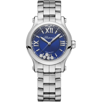 Happy Sport Automatic Blue Diamond Dial Watch