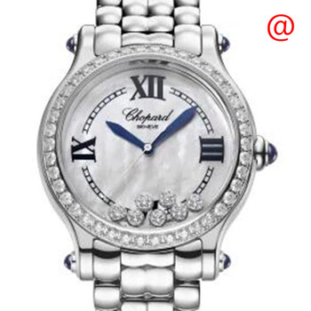 Happy Sport Automatic Diamond Mother of Pearl Dial Watch