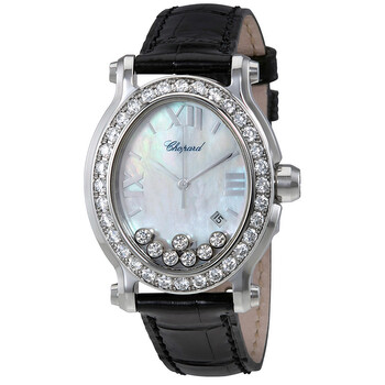 Happy Sport Diamonds Mother of Pearl Dial Watch