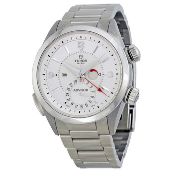 Heritage Advisor Silver Dial Stainless Steel Watch 79620T95740